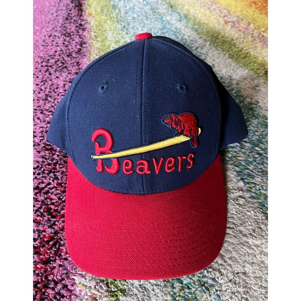 Vintage logo 1957-61 Portland Beavers St. Louis Cardinals adjustable cap Satchel